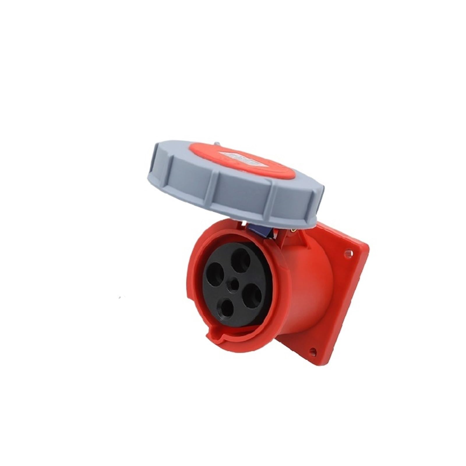 Enchufe impermeable IP67 de 63A con diseño oculto para alta resistencia