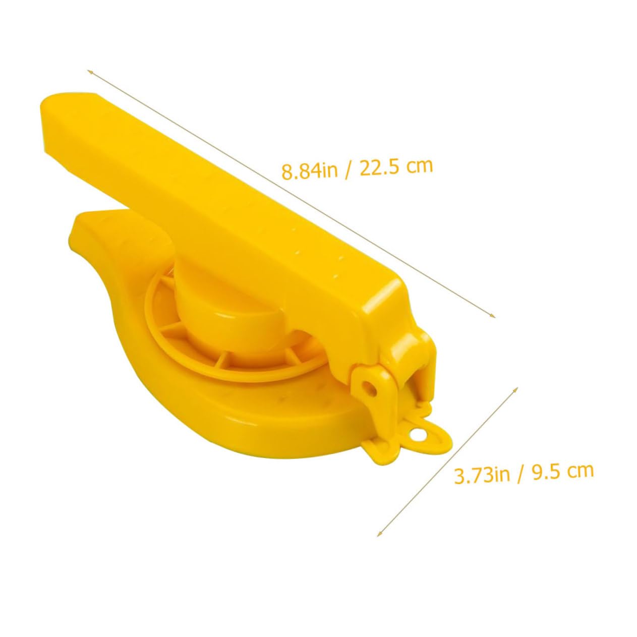 DECHOUS Dumpling Skin Wrapper Plastic Press Dough Presser Tool Dumpling Maker Easy to Clean Premium Pp Material