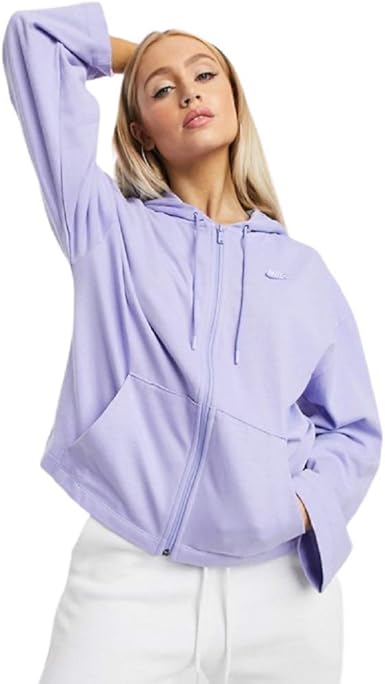 Nike Air Full Zip Women's Hoodie (Lilac) Size Small at Amazon Womenâs Clothing store