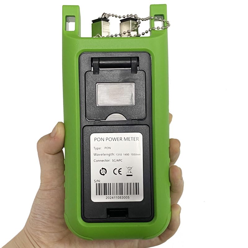 Condition photo showing New/Like New for live pon optical power meter 0.1dbresolution,1490nm,1550nm,1310nm for epon gpon apon,ont for 1310,0lt for 1490/1550nm network testing apc connector 1 pcs