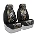 Coverking Front Custom Fit Seat Cover for Select GMC Yukon Denali Models - Neosupreme Mossy Oak (Break Up with Black Sides)