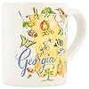 Boston International State Collection Ceramic Coffee/Tea Mug, 12-Ounces, Georgia #3