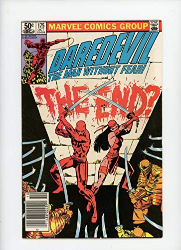 DAREDEVIL #175 | Marvel | October 1981 | Vol 1 | Elektra/Death of the Hand/Frank Miller work