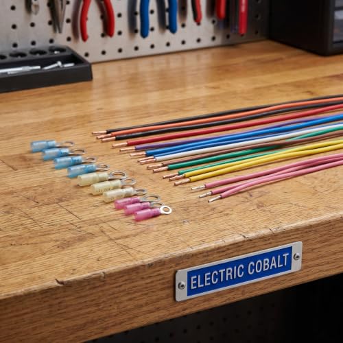 Conectores de anillo para cables impermeables con aislamiento térmico 90 piezas 7