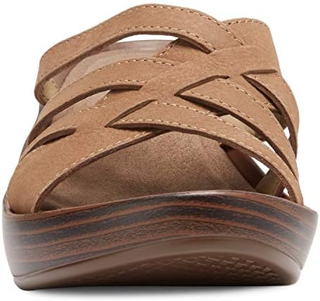 Eastland Women's Poppy Slide Sandal, Light Tan, 8 | Image 6