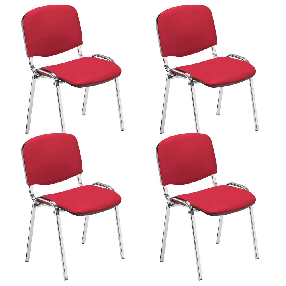 Silla de visita ISO 4L-CR Nowy Styl para optimizar salas de reuniones y despachos modernos