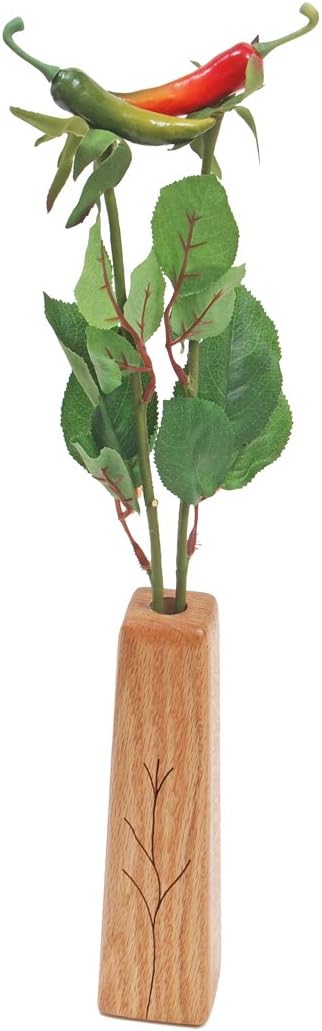 15th Year Wedding Anniversary 2-Stems Crystal Roses 18 inches Tall with Vase