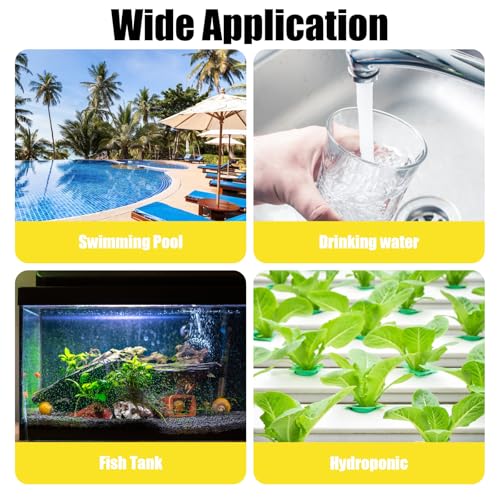 Digital PH Meter, 0.01pH High Accuracy PH Tester, Portable PH Pen with Digital Display, PH Water Tester for Drinking Water, for Aquariums, Pools, Hydroponics, Household, Yellow - Image 6