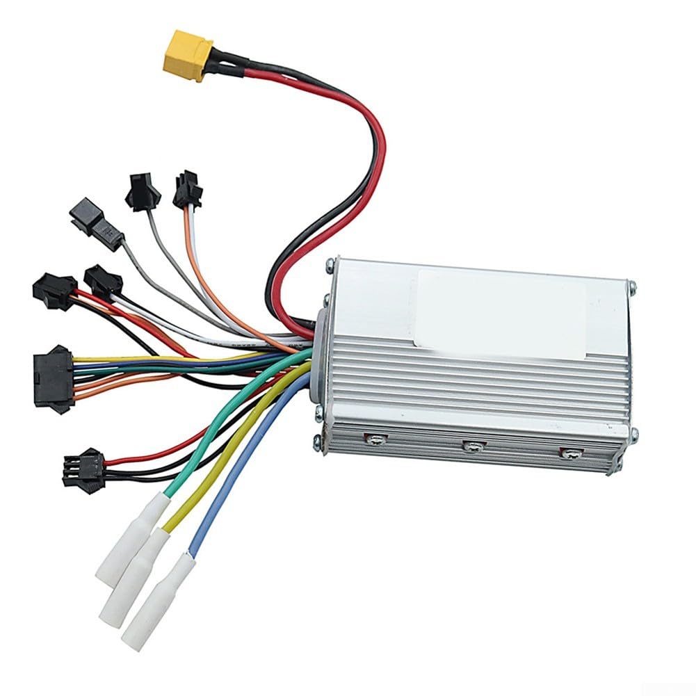 Zoegneer Controlador de scooter eléctrico con controlador de pantalla LCD, pieza de montaje para J&P (controlador de 52V25A)