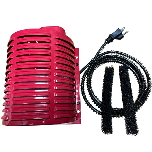 Hound Heater by Akoma Pet Products | 400w Dog House Furnace with 10 Foot Cord | Installs in Minutes | Safe - Dry Heat | Wont Burn Pets