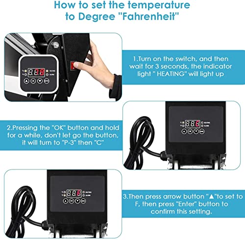 Tusy TUSY-1562 Heat Press Machine, 15X15 Inch Heat Press thumb #9