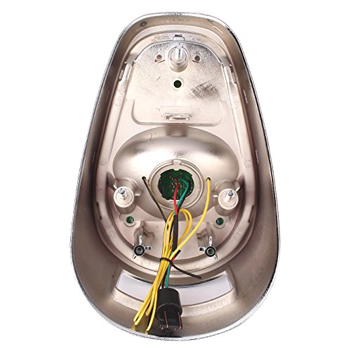 FSFY �o�C�N�p�e�[�����C�g LED ��̌^�h���C�r���O/�����j���O/�e�[��/�u���[�L���C�g/�^�[���V�O�i�������v �N���A�v���X�`�b�N �o���J���p�� VN2000 2005-2007�p 1��