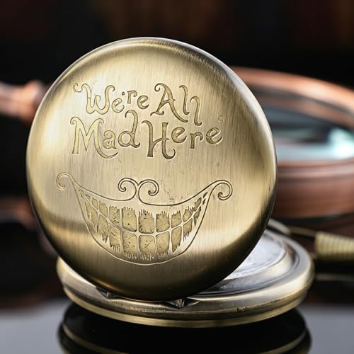 Image of Smooth Pocket Watch Alloy Steel Quartz Roman /Arabic Numerals with 37cm Chain for Father's Day Xmas Best Gifts