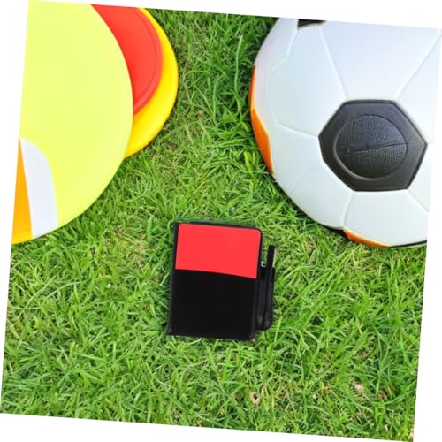 Cartas duraderas de árbitro de fútbol Abaodam rojo y amarillo miniatura 7