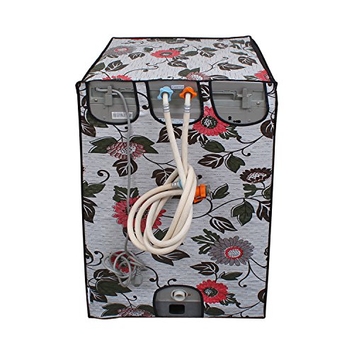 Image of DREAM KING Waterproof & Dust-Proof Top Loading Fully Automatic Washing Machine Cover Suitable for 8 kg, 8.2 kg, 8.5 kg (66 x 102 x 66 cms)