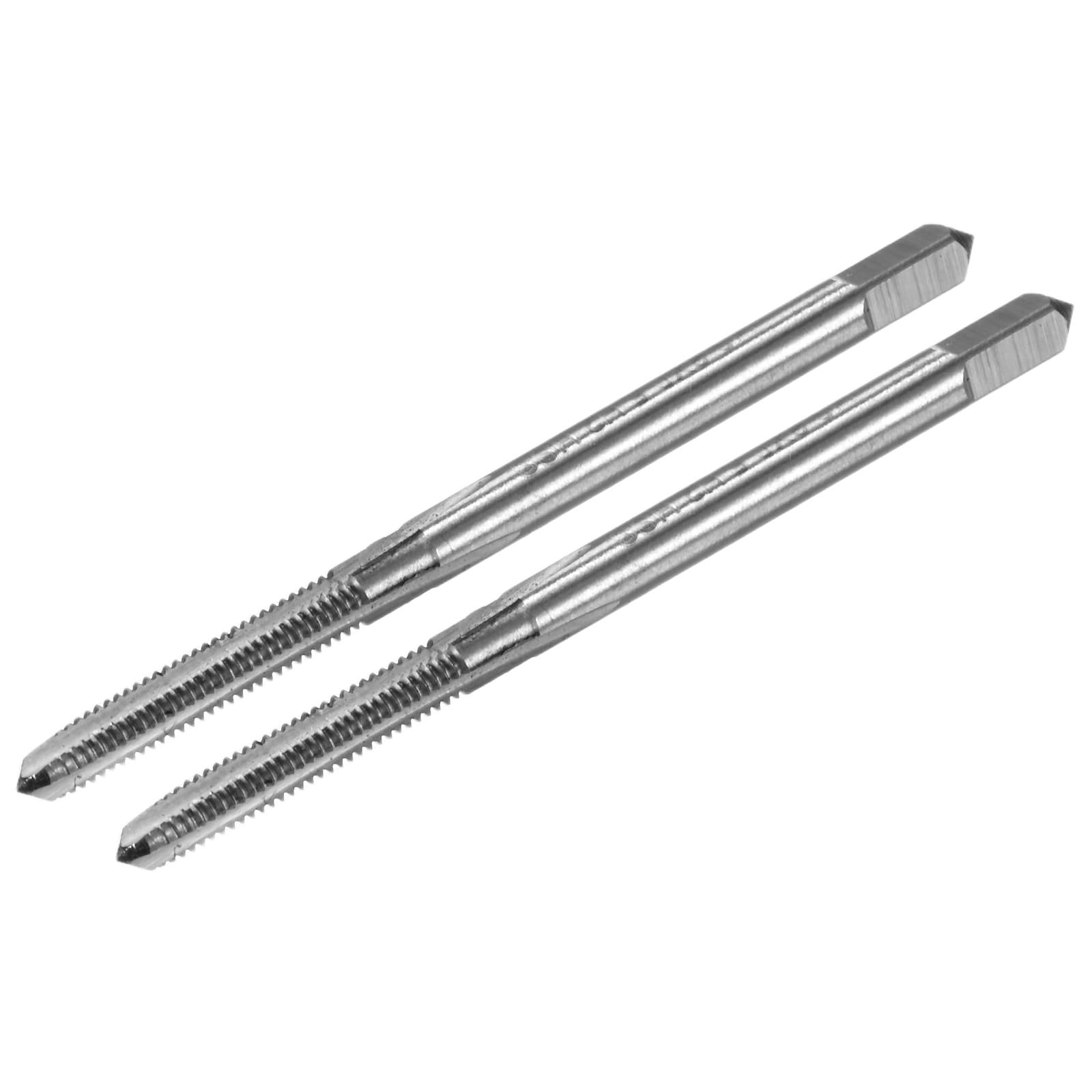 M METERXITY 2-Pack Metric Thread Tap M2.8x0.5mm 50mm Length