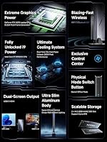 MINIS FORUM Mini PC G7 Pro, Core i9 Processor 14900HX, 24C/32 T bis zu 5.8 GHz, 32GB DDR5 Max 96GB /1TB M.2 2280 NVME SSD, HDMI/USB4/2.5G RJ45, GeForce RTX 5070 Laptop 8G Graphics Gaming Mini PC – Ansicht 2