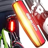 BLITZU (ブリッツ) 2024 サイボーグ 200T 自転車ライト テールライト USB-C 充電式 LED リア自転車ライト ナイトライディング用 サイクリング セーフティリフレクターアクセサリー 強力なバックライト メンズ レディース キッズ