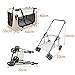 Display4top Pet Travel Cochecito Perro Gato Sillón Cochecito de niño Cochecito Buggy...