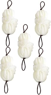 IFANLANDOR 5 Peças Esponjas De Banho De Bola De Banho De Flores Bucha De Banho De Malha Bolas De Banho De Chuveiro Sopro De Corpo Esfoliante Esponja De Banho Buchas De Banho Esponja De Banho