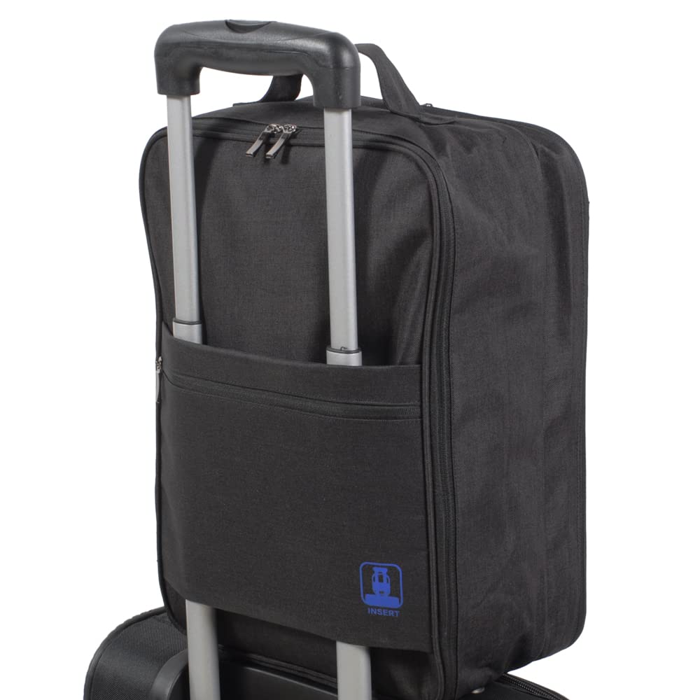 Portascarpe Da Viaggio - Borsa Per Scarpe Nera, Appendibile Al Trolley, Taglia Unica, Marca Inter - Foto 3