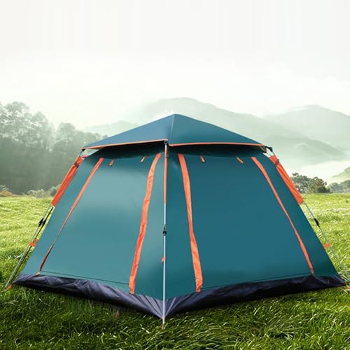 Carpa de camping automática y portátil para familia grande miniatura 6