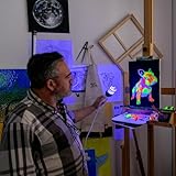 MONT MARTE Fluro Acrylic Paint Intro Set 8pce x 36ml, 8 Colours, Suitable for Use with Canvas, Card, Paper and Wood - Image 4