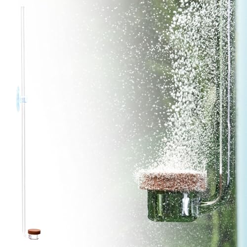 Aquario Neo CO2 Aquarium Diffuser - CO2 Diffuser Aquarium Kit, CO2 Diffuser for Aquarium Plants, CO2 System for Aquarium - Extended Special Diffuser, Medium