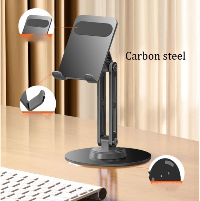 360 Degrees Book Stand Carbon Steel Reading Rack Folding Holder