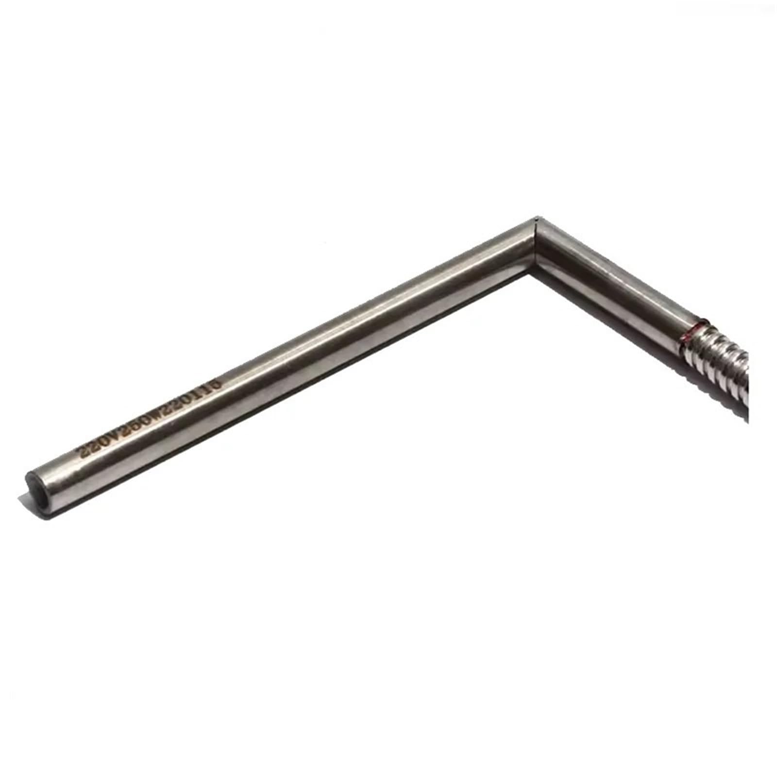 Kartuschen-Eckheizelement, rechtwinklig, L-Form, elektrischer Luftheizstab, 50/100/150/200 mm, 2 Stück(220V 9x100mm 220W)