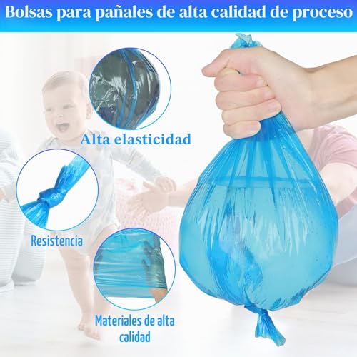 Bolsa de Relleno Recambios Contenedor Pañales Compatible Angelcare Tommee Tippee LitterLocker 4