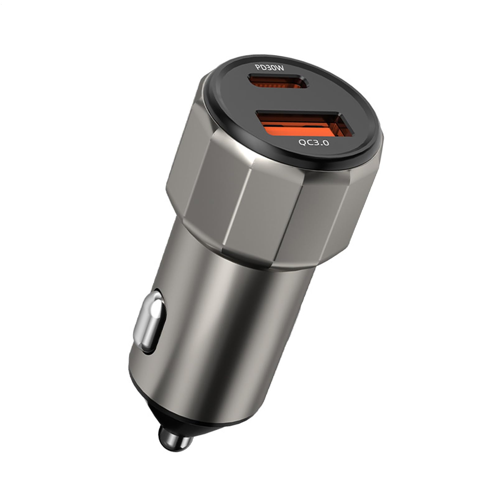 Ancsttu 車載 急速充電器,二重ポート パワーデリバリー 30W クイックチャージ3.0 USBタイプC 充電,車載アダプター - スマートフォン、タブレット、トラック、家庭用、室内、男性、女性に対応
