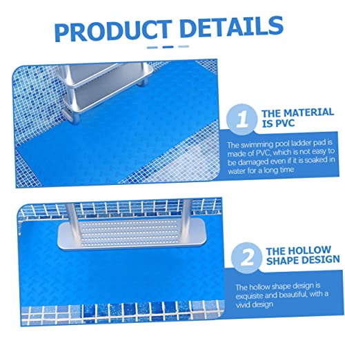 Alfombrilla antideslizante para escalera de piscina miniatura 6