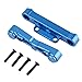 Integy RC Model C31077BLUE Alloy Rear Lower Arm Mounts for Arrma 1/8 Kraton 6S BLX, Senton, Typhon & Talion