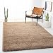 Safavieh Milan Shag Collection SG180-1414 Dark Beige Area Rug (4' x 6')