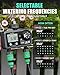 RAINPOINT Sprinkler Timer - Programmable Water Timer for Garden Hose, 2 Outlet, 6 Watering Plans, V2, 2024 Release