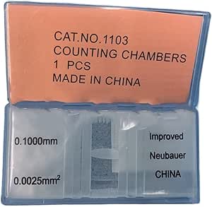 Amazon.co.jp: Microscope Kit Count Plate Glass Microscope Slides with ...