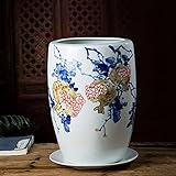 La pivoine est une fleur de richesse, ce qui signifie que la richesse durera toujours. La pêche symbolise la longévité, et le motif propice du lotus enchevêtré évoque le bonheur éternel.