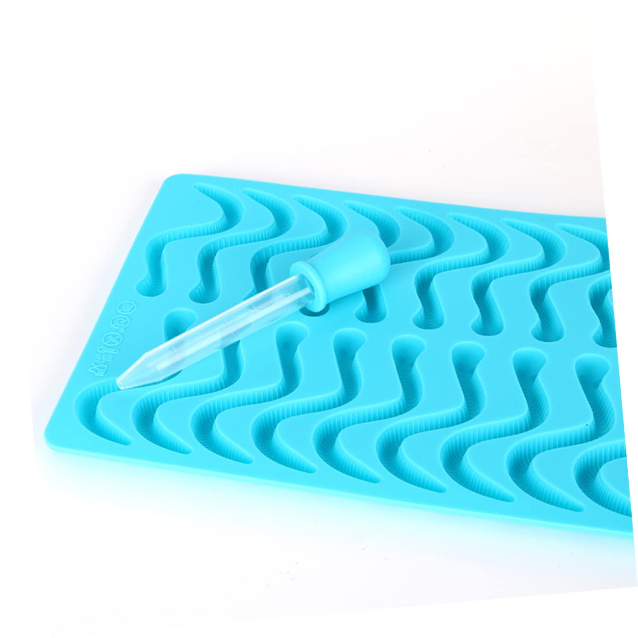 Stampo Per Caramelle In Silicone A Forma Di Verme – Antiaderente, Resistente Al Calore, Perfetto Per Gelatine, Cioccolato E Dolci Fai Da Te