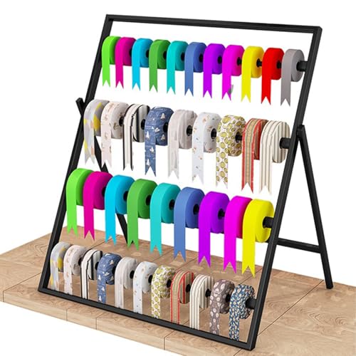Support de rangement de ruban en métal pour éviter les nœuds