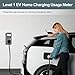 Poniie PN2500 Professional NEMA 5-15 Wi-Fi Wireless Level 1 EV Charger Pass-Through Power Usage Monitor (60-240V, 25Amp)