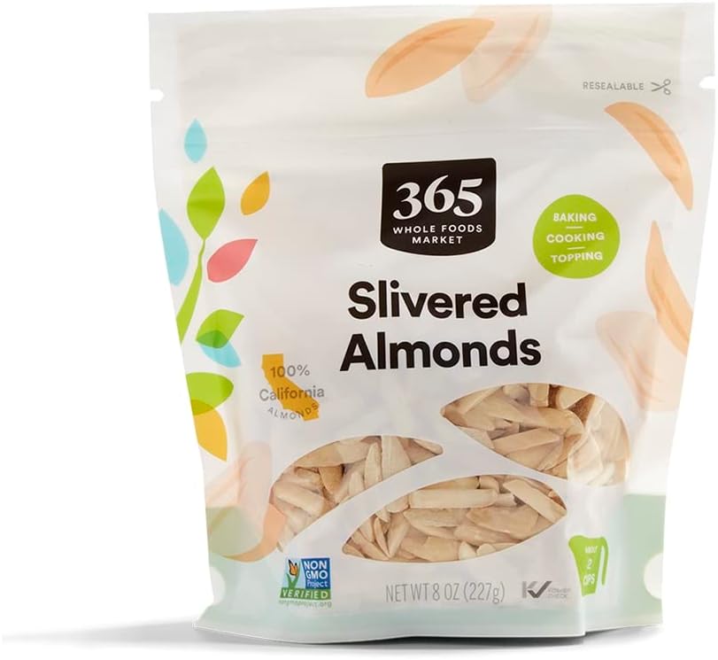 365 by Whole Foods Market, Blanched And Slivered Almonds, 8 Ounce