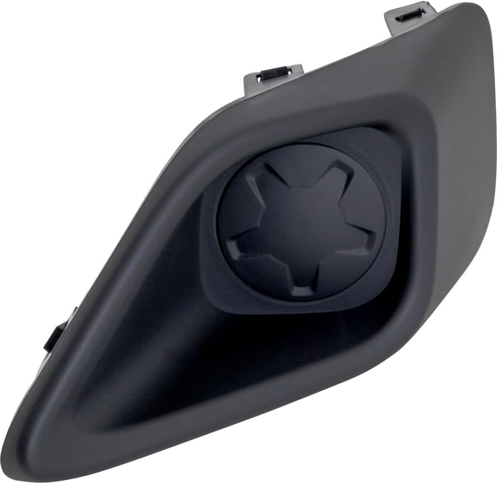 DAT AUTO PARTS Front Right Passenger Side Fog Light Bumper Cover Grille Molding Insert Bezel Trim Replacement For 2015-2022 Ram ProMaster City Black Textured Plastic CH1039222 5YH26LXHAA