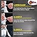 Detour Body Wipes for Men with Adjustable Back Brush Attachment Set, The Body Wipe Handle for Cleansing Your Back When You're Alone