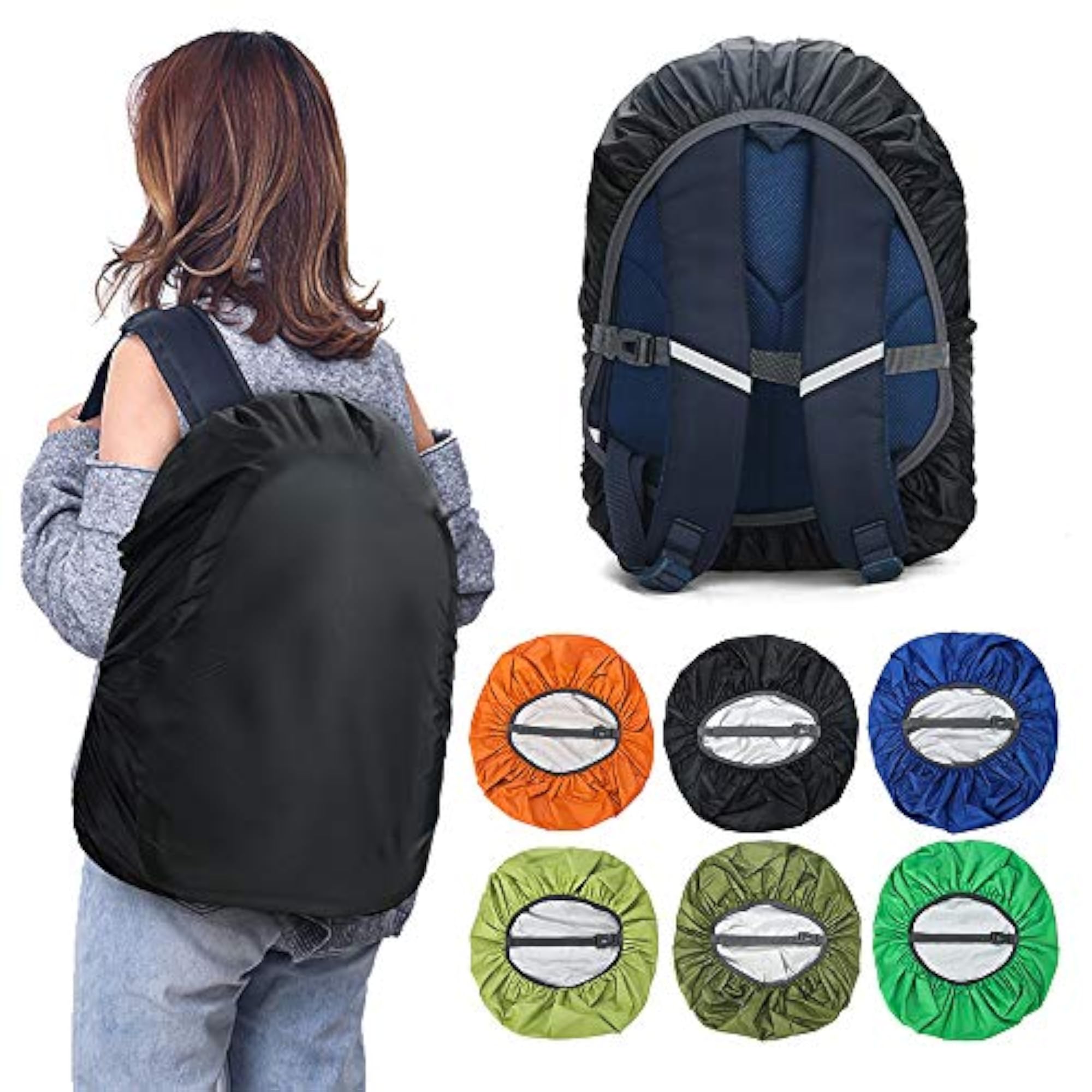 Waterproof Backpack Cover for Cycling & Hiking