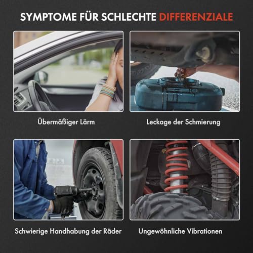 Frankberg Differential Getriebeteile Vorne Kompatibel mit X5 M F15 F85 X5 M50d F15 F85 X5 sDrive25d sDrive35d F15 F85 X5 xDrive25-xDrive50 F15 F85 X6 M50d F16 F86 X6 xDrive28-xDrive50 F16 F86
