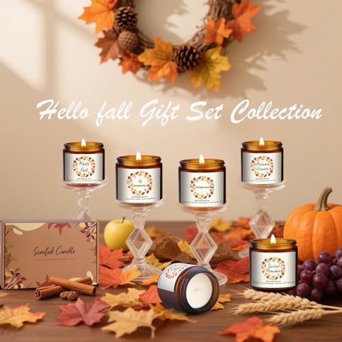 Fall Candles Gifts Set 6  - image 4