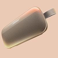 Bose SoundLink Flex Tragbarer Bluetooth Lautsprecher (2. Gen.), Tragbarer Outdoor Lautsprecher, wasserdicht und staubdicht, mit naturgetreuem Klang, bis zu 12 Stunden Akkulaufzeit, Sandstein – Ansicht 2