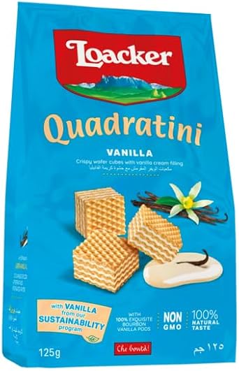 Loacker Vanilla Quadratini 125 g