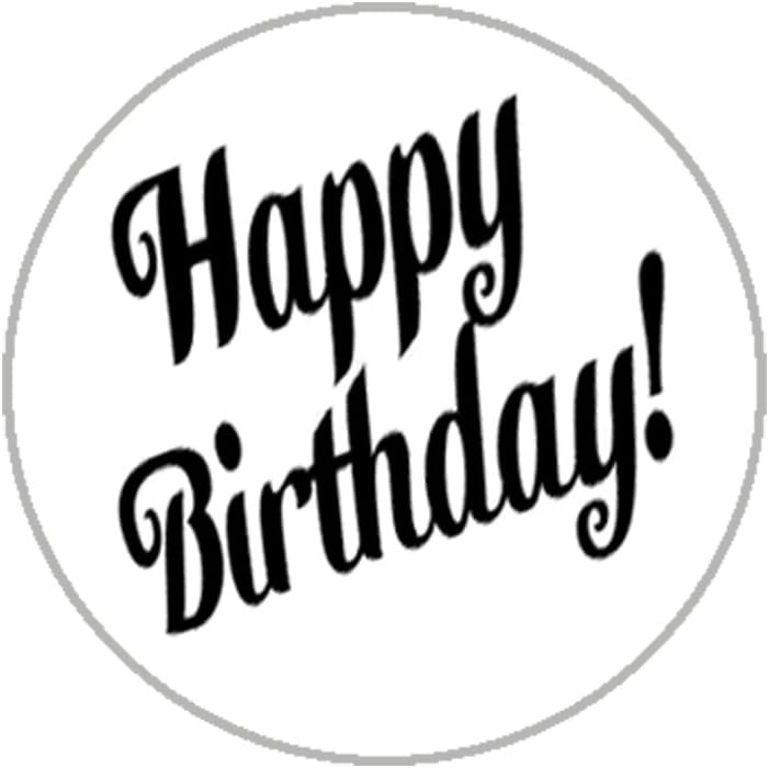 Happy Birthday Envelope Seals 1.2" Happy Birthday